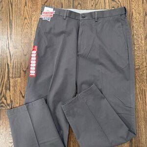 Haggar Men's Charcoal Dress Pants